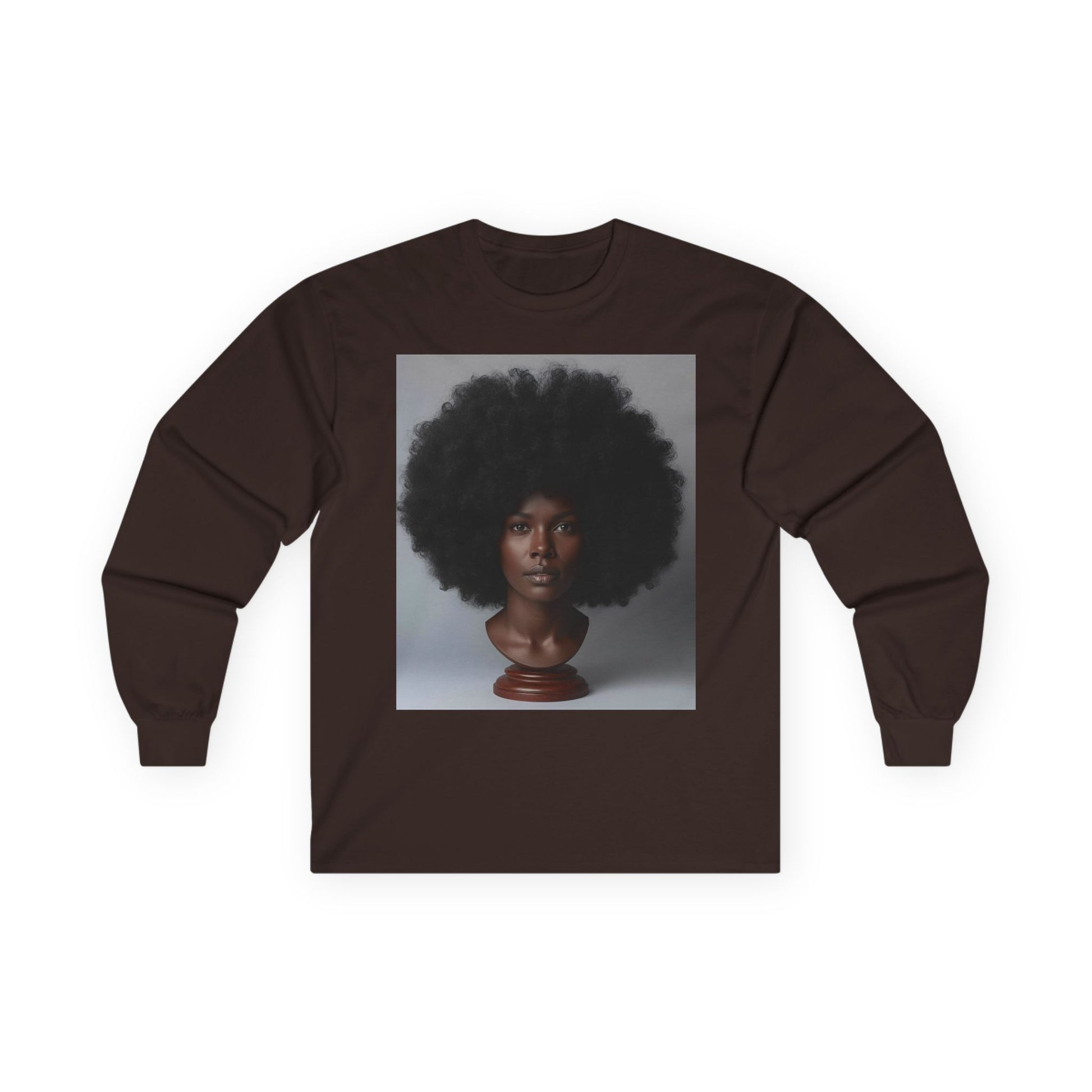 African Afro Magic Artistic Long Sleeve Tee with Abstract Design - Unisex Cotton Shirt, Gift for Art Lovers, Unique Fashion Statement, Comfortable Wear, [...]