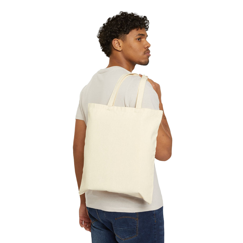 African Cowrie Shell Print Blue Satin Sculpture Canvas Tote Bag with Unique Black Figure Art | Eco-Friendly Shopping Bag, Beach Tote, Gift for Art Lovers, Stylish Carryall