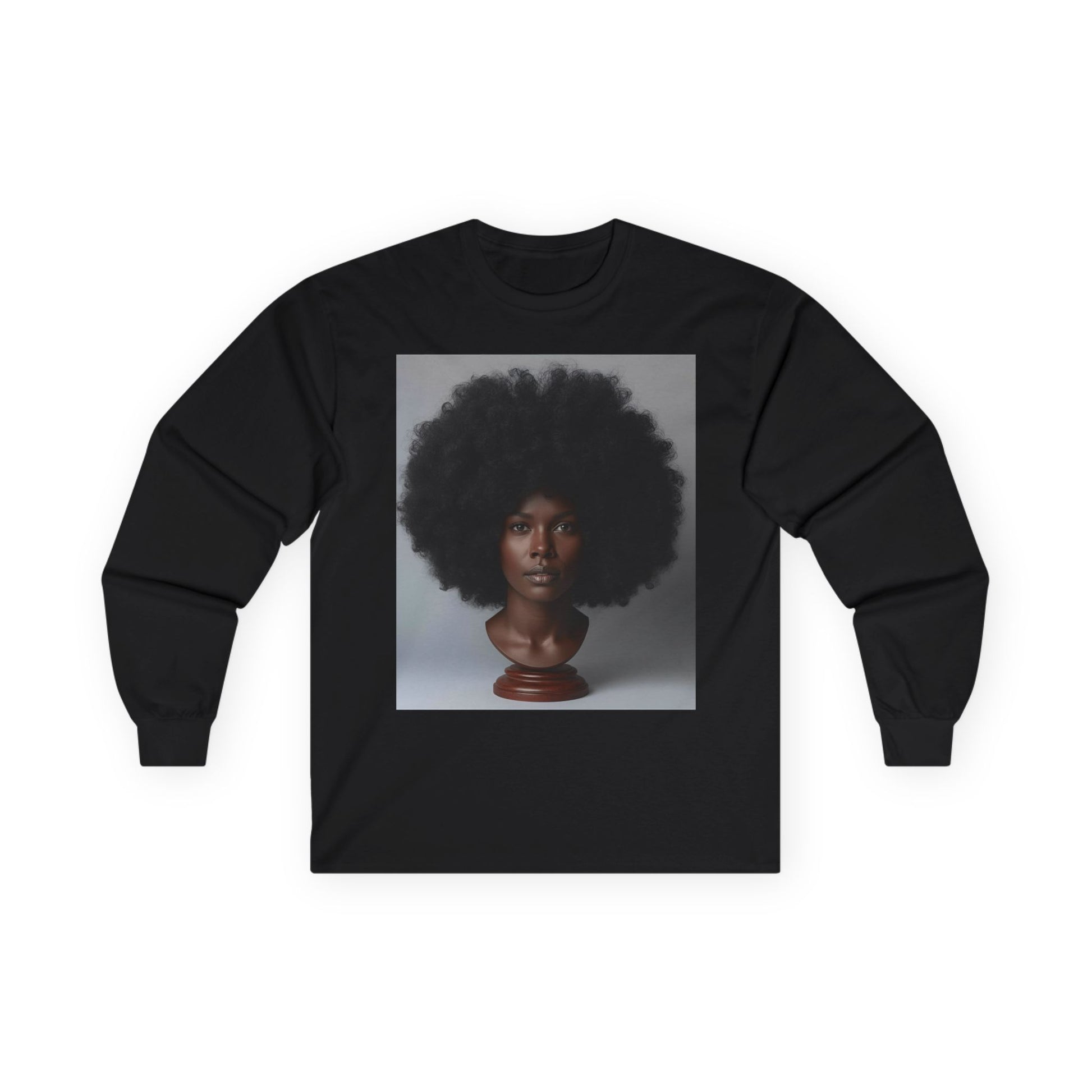 African Afro Magic Artistic Long Sleeve Tee with Abstract Design - Unisex Cotton Shirt, Gift for Art Lovers, Unique Fashion Statement, Comfortable Wear, [...]